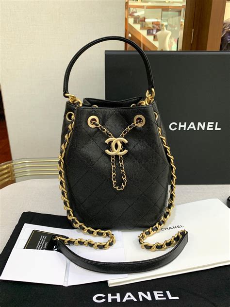 chanel drawstring bag 2020.